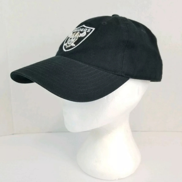 Oakland Raiders NFL Reebok L Black Fitted Ball Cap - Picture 5 of 13